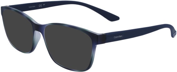 Calvin Klein CK23528N sunglasses in Blue Havana
