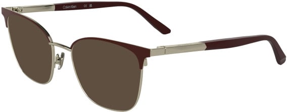 Calvin Klein CK25105-54 sunglasses in Burgundy