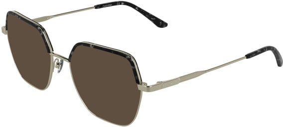 Calvin Klein CK25113 sunglasses in Light Gold