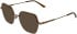 Calvin Klein CK25113 sunglasses in Amber Gold