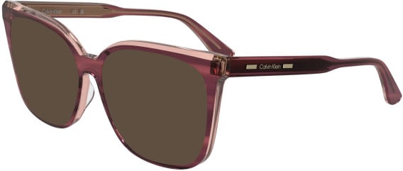 Calvin Klein CK25511 sunglasses in Striped Burgundy