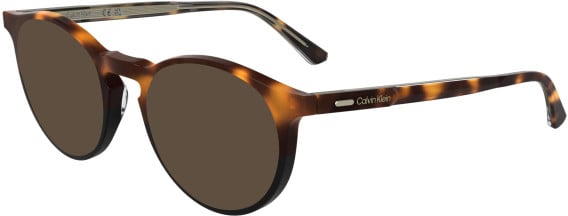 Calvin Klein CK25518 sunglasses in Havana/Black