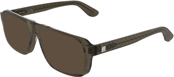 Calvin Klein CK25548 sunglasses in Transparent Brown