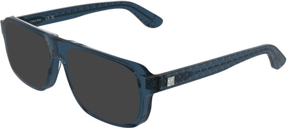 Calvin Klein CK25548 sunglasses in Transparent Blue
