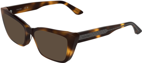Calvin Klein CK25549 sunglasses in Havana
