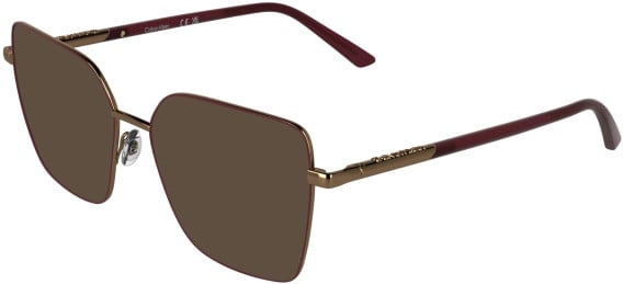 Calvin Klein CK26102 sunglasses in Amber Gold