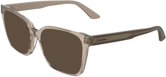 Calvin Klein CK26512 sunglasses in Transparent Nude