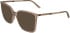 Calvin Klein CK26518 sunglasses in Transparent Nude
