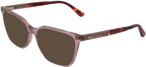 Calvin Klein CK26536 sunglasses in Transparent Rose