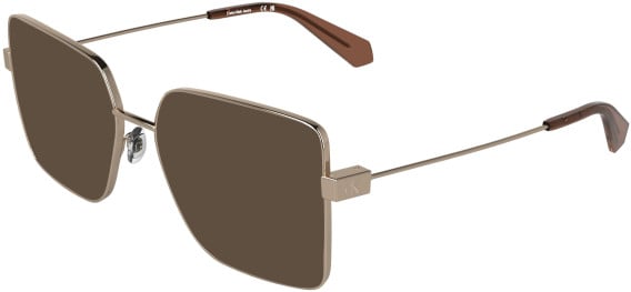 Calvin Klein CKJ26203 sunglasses in Rose Gold