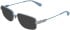 Calvin Klein CKJ26223 sunglasses in Light Ruthenium/Azure