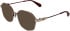 Calvin Klein CKJ26224 sunglasses in Rose Gold/Wine