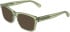 Calvin Klein CKJ26303 sunglasses in Transparent Green To Dark Gree