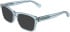 Calvin Klein CKJ26303 sunglasses in Transparent Azure To Blue