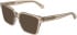 Calvin Klein CKJ26304 sunglasses in Transparent Brown To Violet