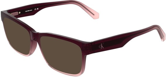 Calvin Klein CKJ26610 sunglasses in Transparent Gradient Wine/Rose