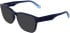 Calvin Klein CKJ26611 sunglasses in Matte Transparent Blue