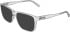 Calvin Klein CKJ26631 sunglasses in Transparent Grey