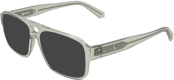 Calvin Klein CKJ26634 sunglasses in Transparent Sage