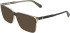 Calvin Klein CKJ26636 sunglasses in Transparent Brown