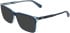 Calvin Klein CKJ26636 sunglasses in Transparent Blue