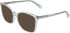 Calvin Klein CKJ26638 sunglasses in Transparent Beige