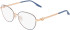 Converse CV1040 glasses in Armor Blue/Satin Gold