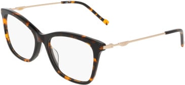 DKNY DK7018 glasses in Crystal Tortoise