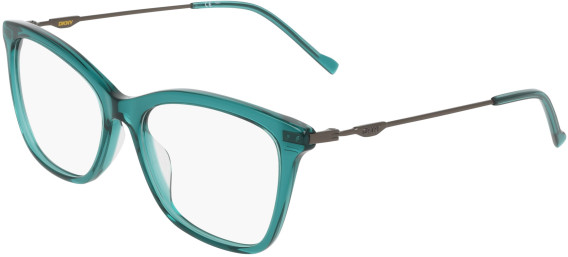 DKNY DK7018 glasses in Crystal Turquoise