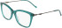 DKNY DK7018 glasses in Crystal Turquoise