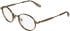 Karl Lagerfeld KL369 glasses in Amber Gold/Brown