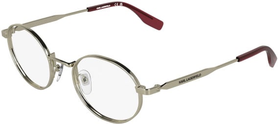 Karl Lagerfeld KL369 glasses in Light Gold/Burgundy