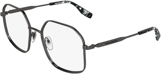 Karl Lagerfeld KL371 glasses in Dark Ruthenium Shiny