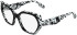 Karl Lagerfeld KL6229 glasses in Black/Marble Black