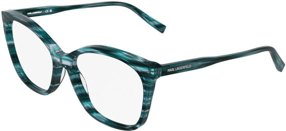 Karl Lagerfeld KL6230 glasses in Striped Petrol
