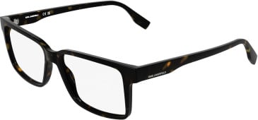 Karl Lagerfeld KL6236 glasses in Shiny Dark Tortoise