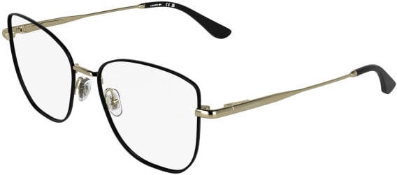 Lacoste L2323 glasses in Gold/Black