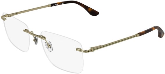 Lacoste L2324 glasses in Matte Gold