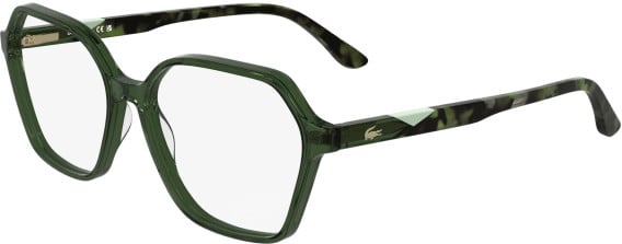 Lacoste L2988 glasses in Transparent Green