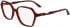 Lacoste L2988 glasses in Transparent Red