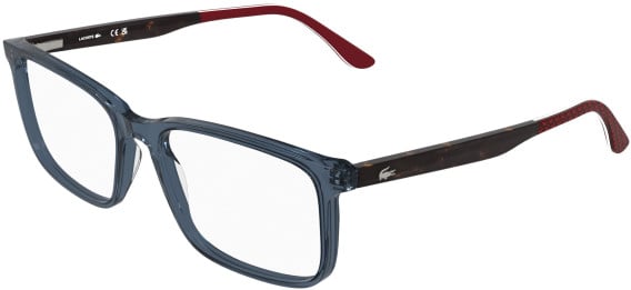 Lacoste L2993-57 glasses in Transparent Navy