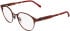 Lacoste L3115 glasses in Matte Burgundy