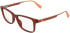 Lacoste L3665 glasses in Transparent Dark Orange Lumi