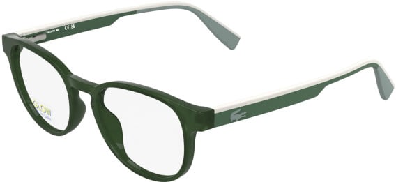 Lacoste L3666 glasses in Transparent Khaki Lumi