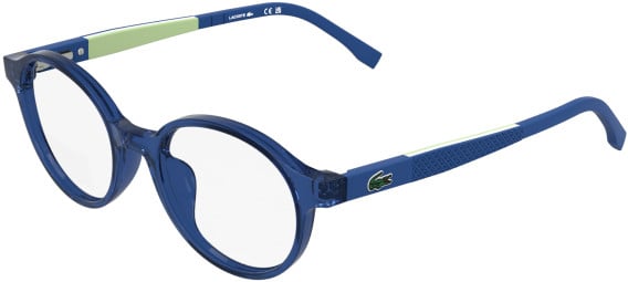 Lacoste L3668 glasses in Transparent Blue