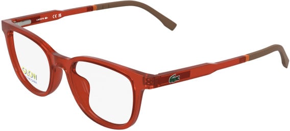 Lacoste L3669-46 glasses in Transparent Orange Lumi
