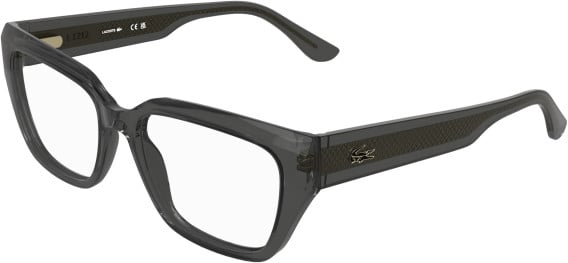 Lacoste L4014 glasses in Transparent Dark Grey