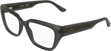 Lacoste L4014 glasses in Transparent Dark Grey