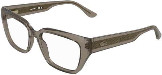Lacoste L4014 glasses in Transparent Taupe