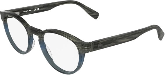 Lacoste L4023 glasses in Striped Gradient Grey/Blue